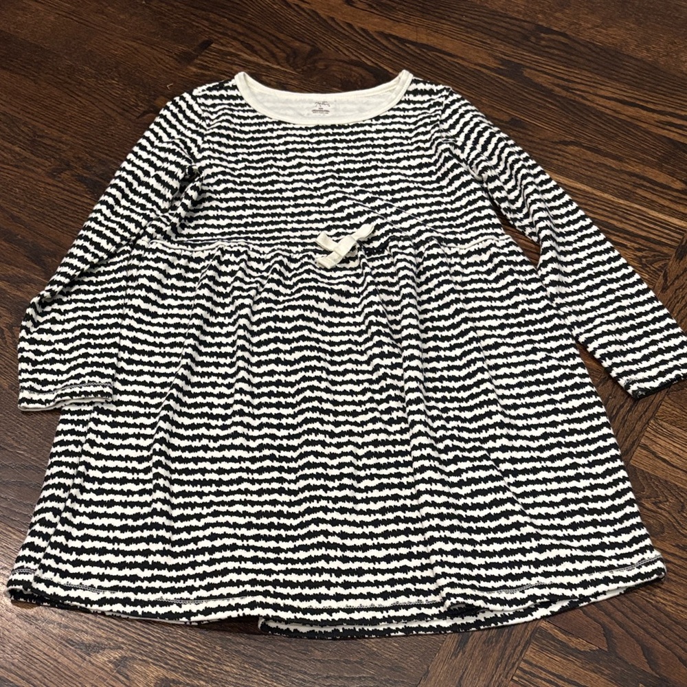 Black and White Kids Dress